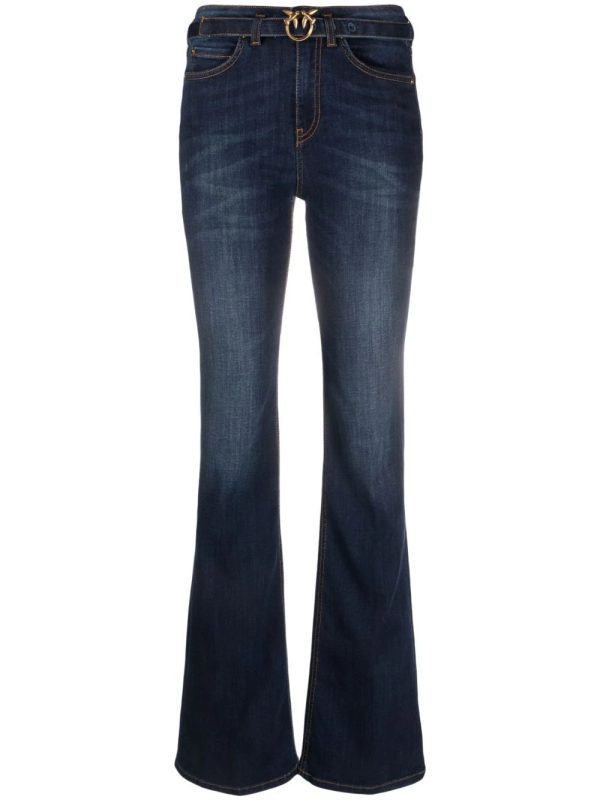 jeans pinko pe 24. art. 100166 mod. flora flare denim