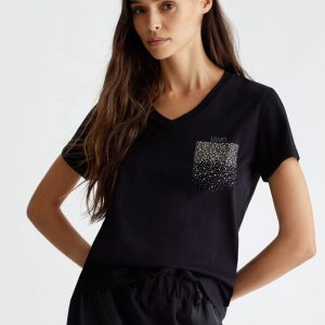 t-shirt liu jo a.i.24.25. mod. tf4078