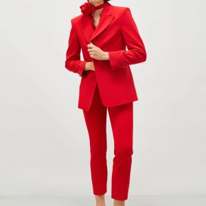 Blazer in tela stretch domizia marella pe 25