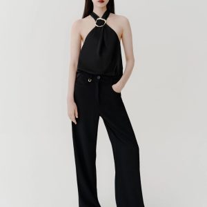 Top in satin riciclato bermuda marella pe 25