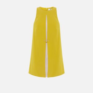 Abito in crêpe bicolore ab72851e2 Elisabetta Franchi pe25