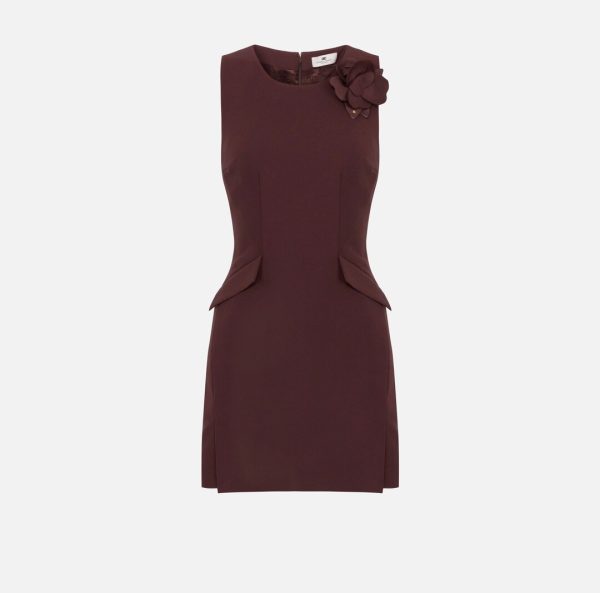 Abito in crepe leggero ab77351e2 elisebetta frachi pe25
