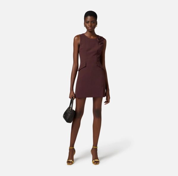 Abito in crepe leggero ab77351e2 elisebetta frachi pe25