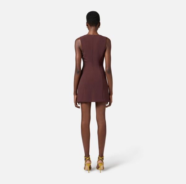 Abito in crepe leggero ab77351e2 elisebetta frachi pe25