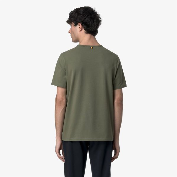 Adame Light Stretch Jersey k-Way t-Shirt Uomo K71349W PE25.