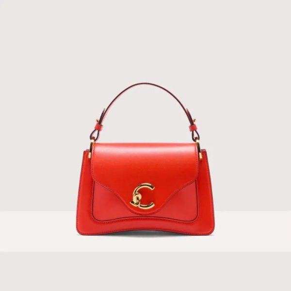 Handbag Calf Smooth Leather Gazpacho Coccinelle Borse Donna SSK 18 02 01 R29
