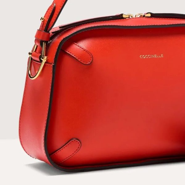 Handbag Calf Smooth Leather Gazpacho Coccinelle Borse Donna SKB 15 01 01 R29