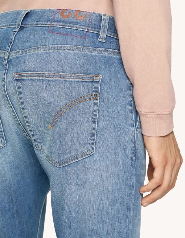 Jeans dondup pe25. mod. jeff carrot in denim stretch art. up641 ds0296u in1