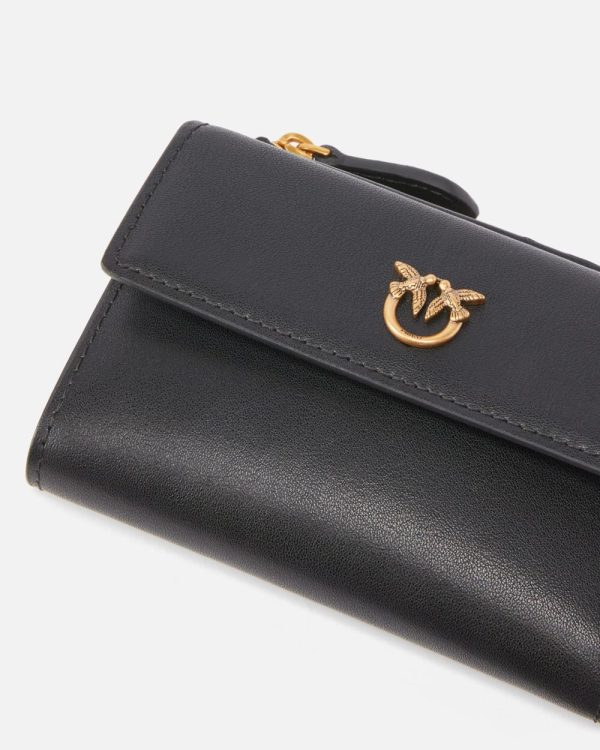 portafoglio Pinko pe 25. compact wallet vitello seta art. 103612