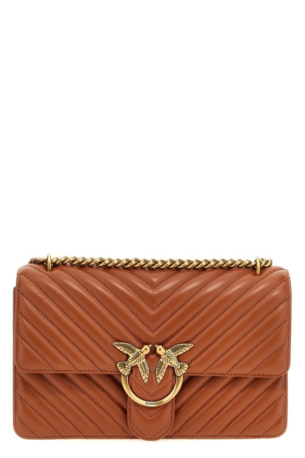Borsa Pinko pe 25. love one classic chevron art. 100941