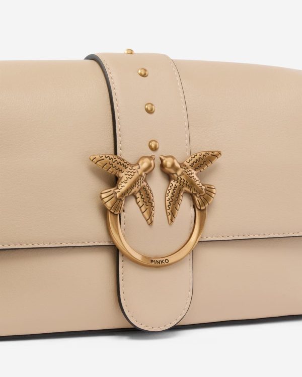 Borsa morbida a spalla Pinko pe 25. love one classic slouchy. art. 104524