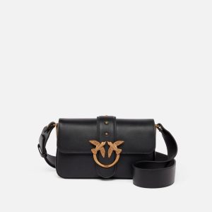 Borsa a spalla morbida Pinko pe 25. Mini love bag in pelle art. 104340