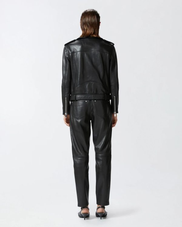 Giacca biker in morbida nappa Pinko pe 25 art. 103897