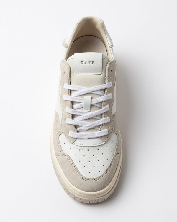Scarpe d.a.t.e. pe 25.mod. torneo colored white-beige art. m421-to-co-hb