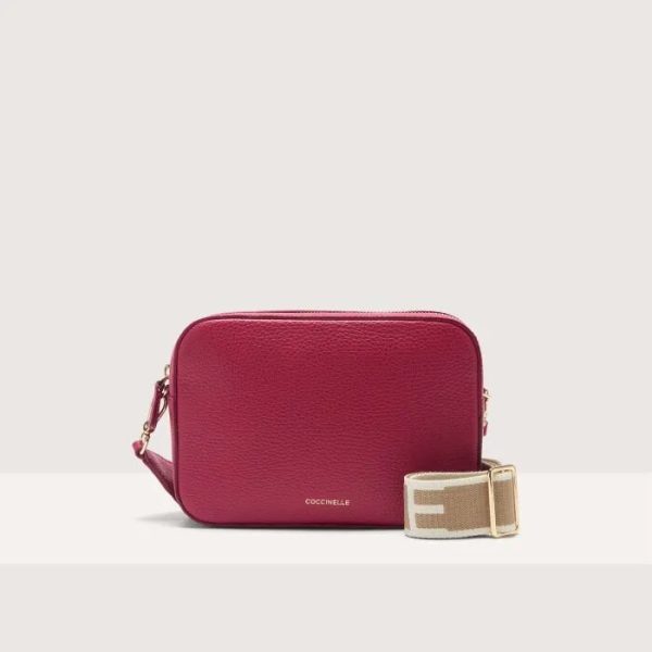 Mini Bag Grained Leather Sangria Coccinelle Borse Donna MN5 55 M3 01 R16 TUPE