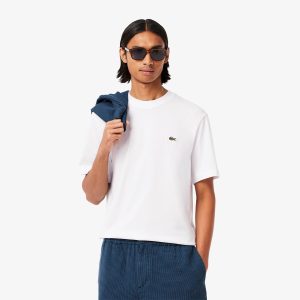 t-Shirt Lacoste Uomo taglio comodo TH7318PE25.BIANCO