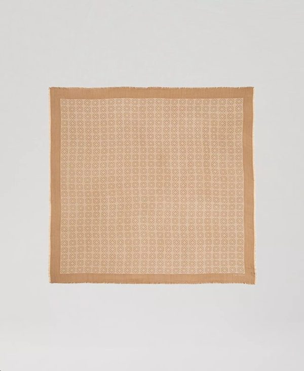 Kefiah jacquard con oval t twin set pe25 art. 251ta4250