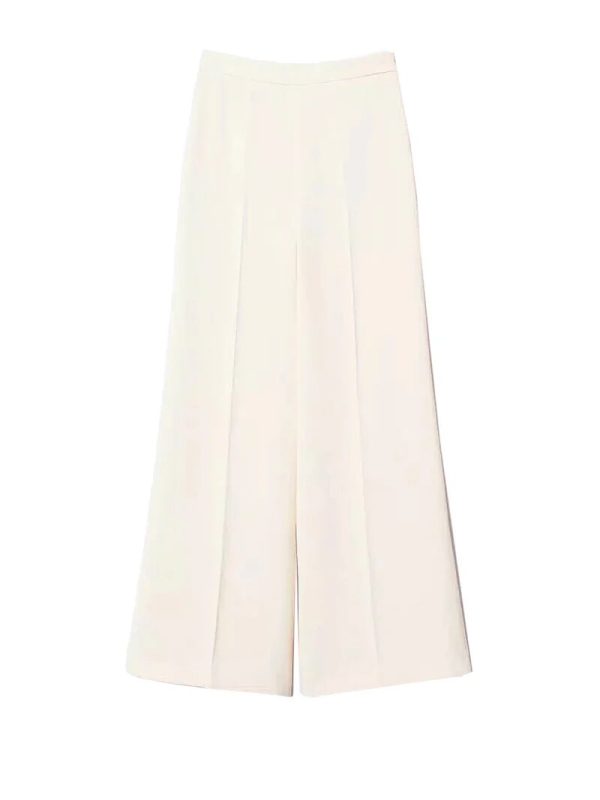 Pantalone a palazzo in crèpe fluido twin set pe25 art. 251tp2102