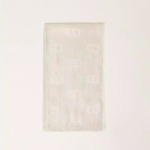 Stola jacquard con lurex e oval t twin set pe25 art. 251to5280