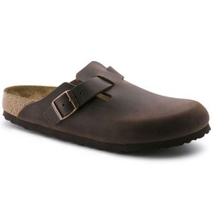 Boston Habana Oiled Leather Birkenstock Sandali 860133PE25.