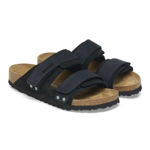 Uji Black Suede Leather/nubuck Birkenstock 1024832 PE25.