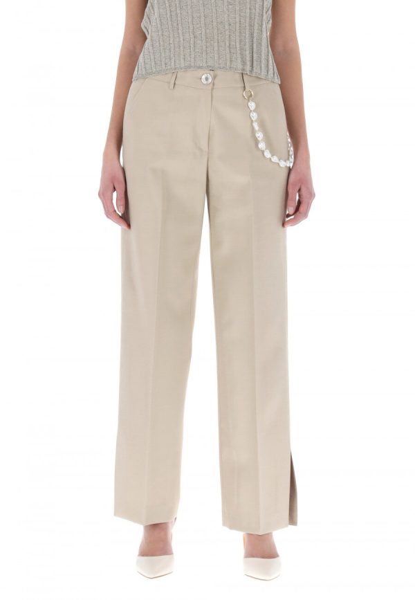 pantalone con spacco sul fondo art. delmare kocca pe 25