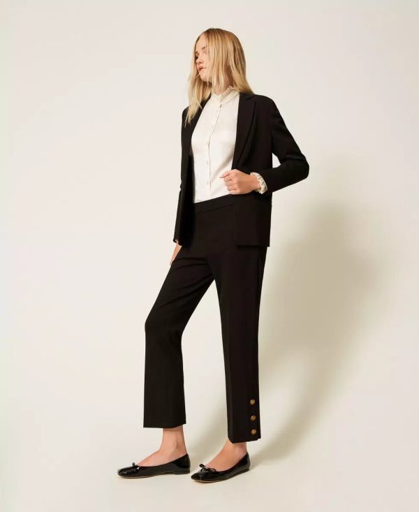 Pantalone Cropped Twin Set Pantaloni Donna 252TP2603AI25.26.