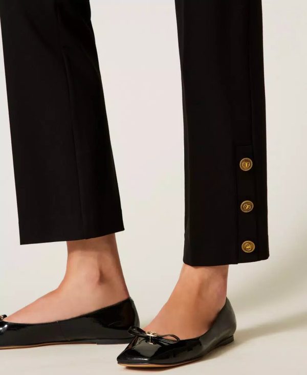 Pantalone Cropped Twin Set Pantaloni Donna 252TP2603AI25.26.