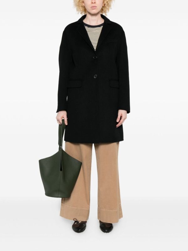 Cappotto Lungo In Panno Twin Set Cappotti Donna 252TP2074AI25.26.