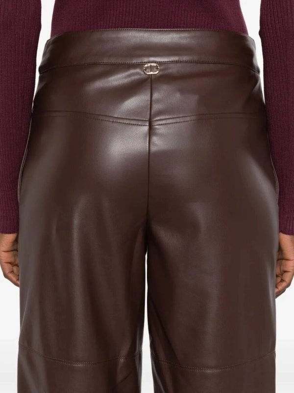 Pantalone Fashion Spalmato Twin Set Pantaloni Donna 252TP2091 AI25.26.