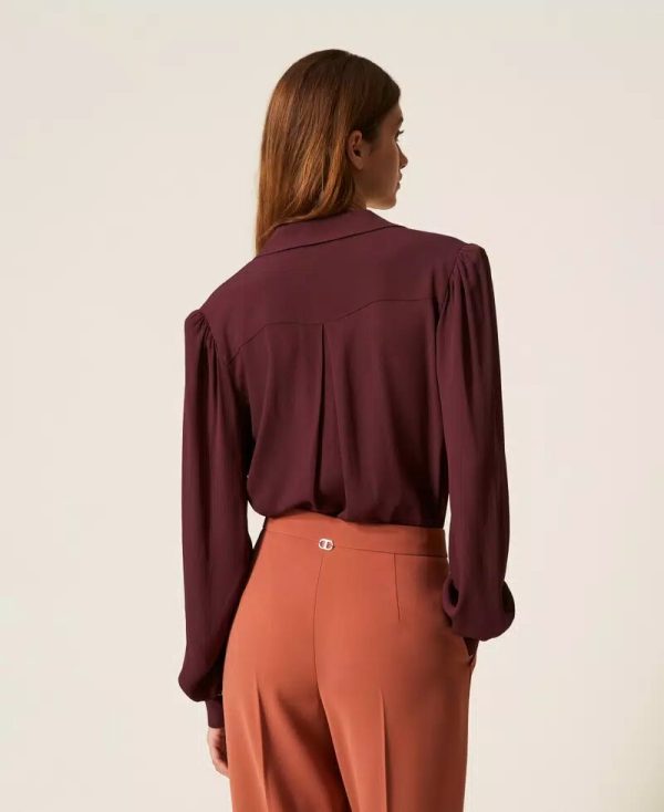 Blusa M/l Twin Set Bluse Donna 252TP2291 AI25.26.