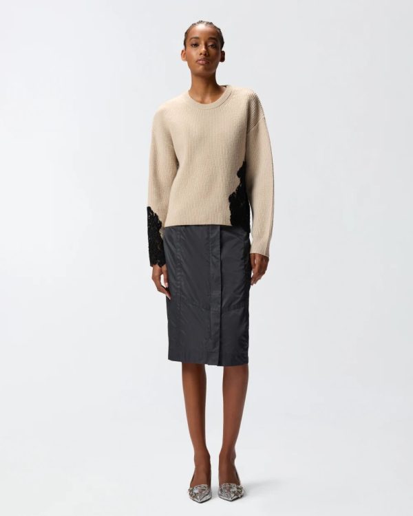 Piemonte Maglia Misto Lana + p Pinko Maglie Donna 105505A2R1 AI25.26.