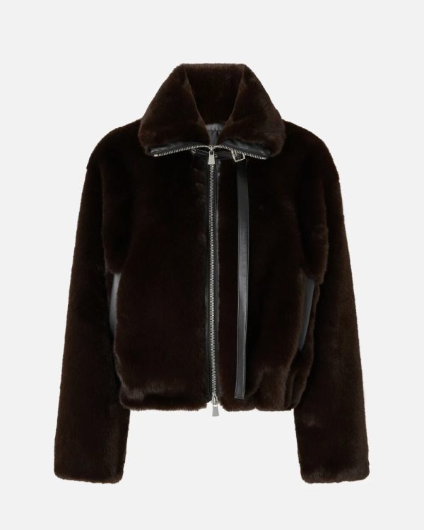 Estebana Blouson Similvisone Pinko Giubbotti Donna 106013A1ZMAI25.26.