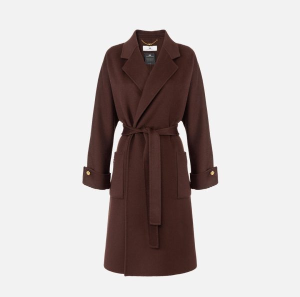 Cappotto Con Cintura Elisabetta Franchi Cappotti Donna CP68D56E2