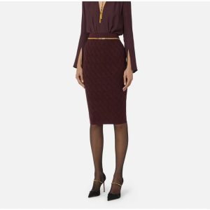 Gonna Di Maglia Elisabetta Franchi GK20B56E2
