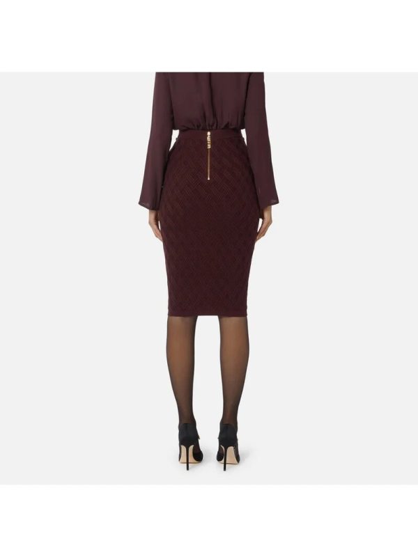 Gonna Di Maglia Elisabetta Franchi GK20B56E2