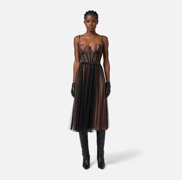 Abito Donna Con Cintura Elisabetta Franchi Abiti Donna AB88957E2