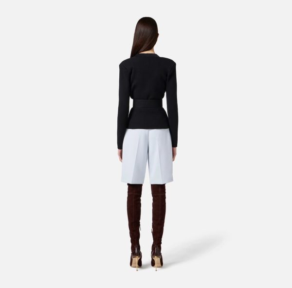 Maglia Tricot Con Cintura Elisabetta Franchi Maglie Donna MK48S57E2