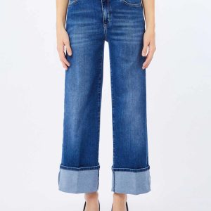 B.up Good Cropped H.w. Liu Jo Jeans Donna UF5101D0264 AI25.26.