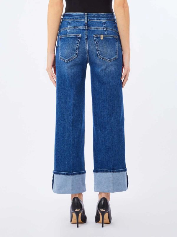 B.up Good Cropped H.w. Liu Jo Jeans Donna UF5101D0264 AI25.26.