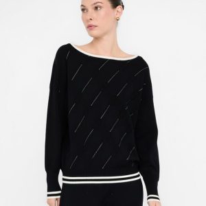 Ecs Maglia Chiusa M/l Liu Jo Maglie Donna TF5206MS63LAI25.26.
