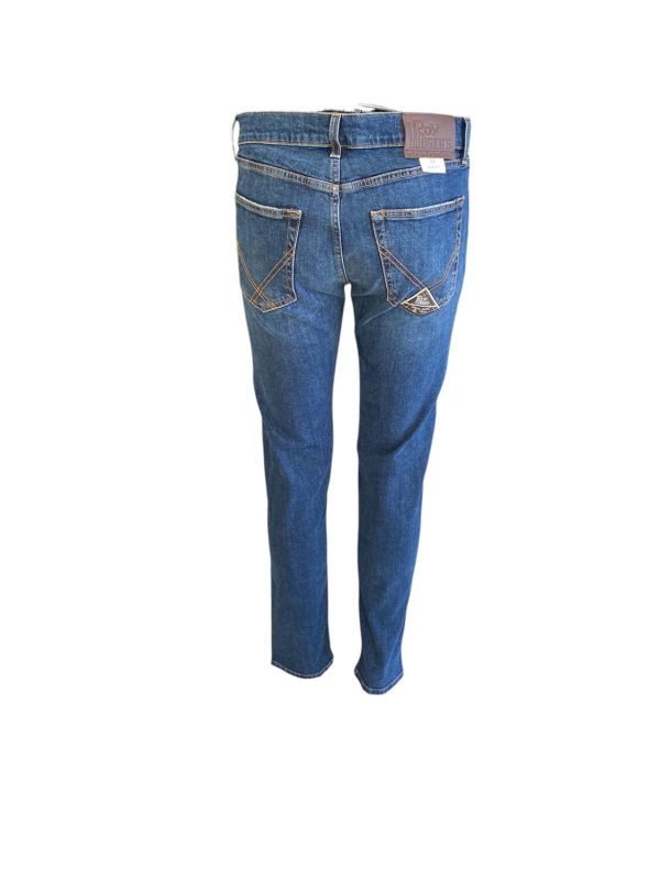 New Elias Man Denim Elast. Pechino Roy Rogers Jeans Uomo RRU006D0081503AI25