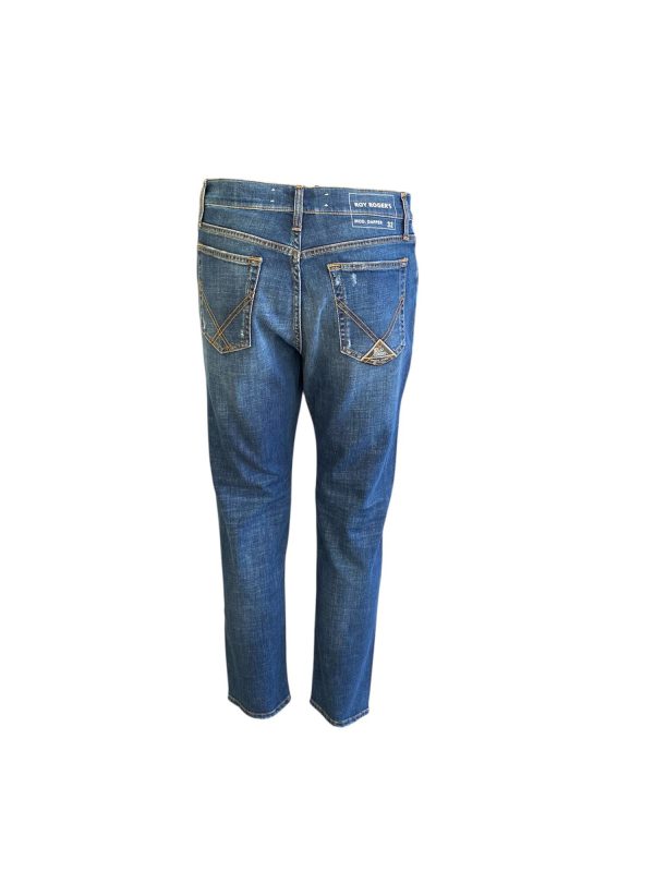 Dapper Man Denim Elast. Broadmore Roy Rogers Jeans Uomo RRU108D699299625.26.