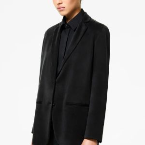 Cupro Boyfriend Wom Blazer Rrd Giubbotti Donna W25606AI25.26.