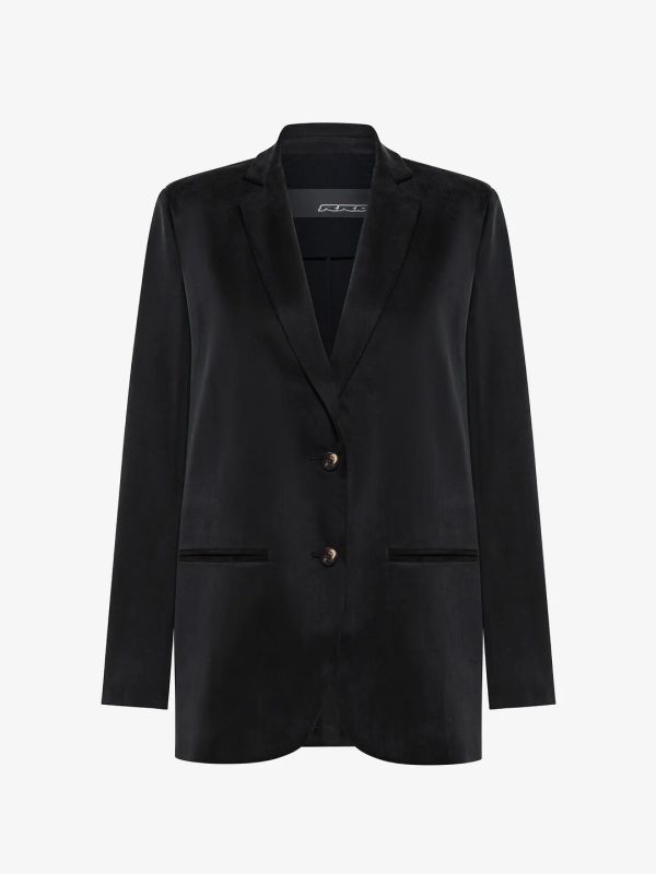 Cupro Boyfriend Wom Blazer Rrd Giubbotti Donna W25606AI25.26.
