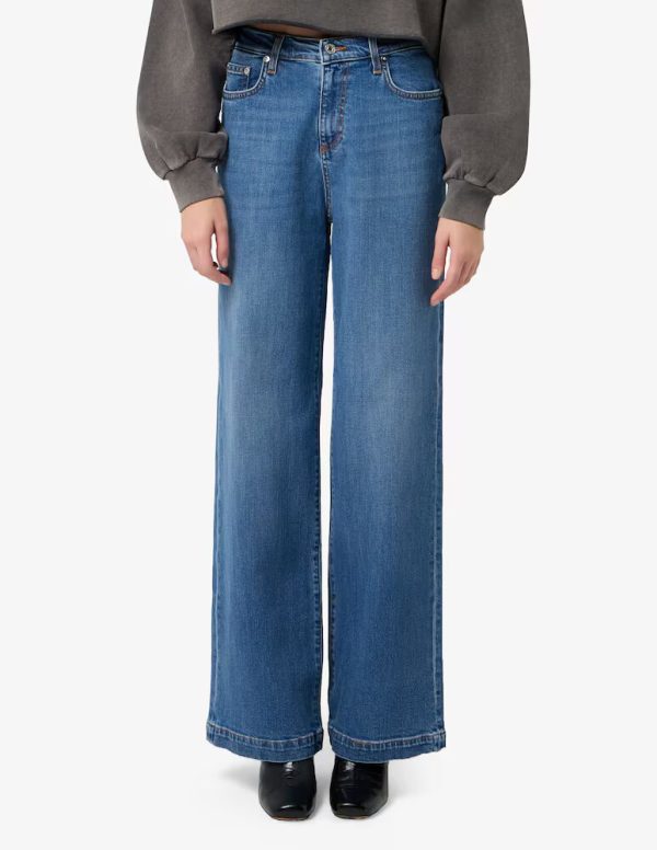 Marta Woman Denim Elast. Stone 68 Roy Rogers Jeans Donna RND091CE082907AI25