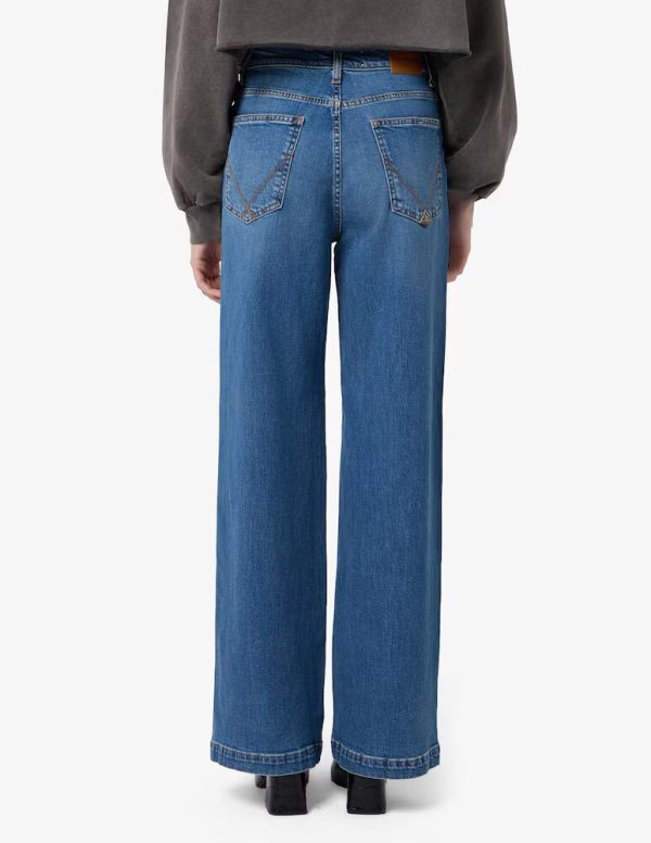 Marta Woman Denim Elast. Stone 68 Roy Rogers Jeans Donna RND091CE082907AI25