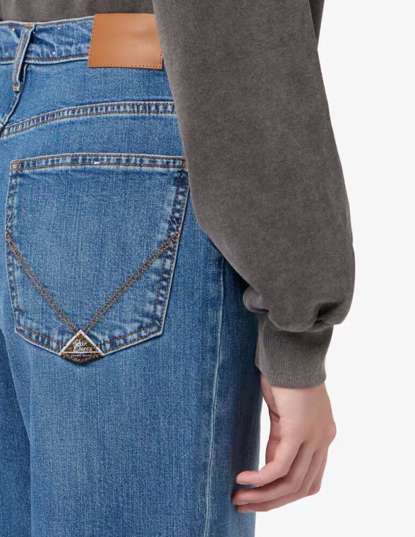 Marta Woman Denim Elast. Stone 68 Roy Rogers Jeans Donna RND091CE082907AI25