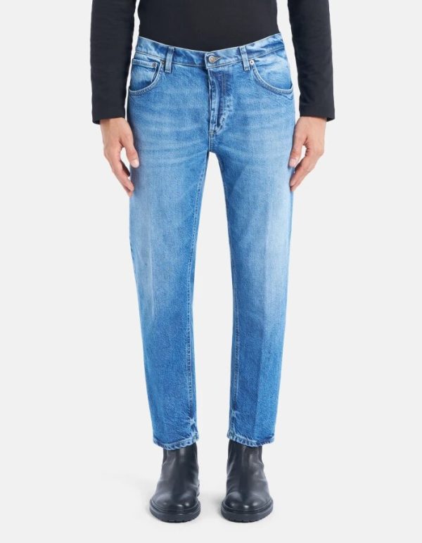 Pantalone Brighton Dondup Jeans Uomo UP434 DS0375U LI1AI2526.