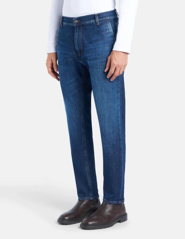 Pantalone Jeff Dondup Jeans Uomo UP641 DSE340U K05AI2526.